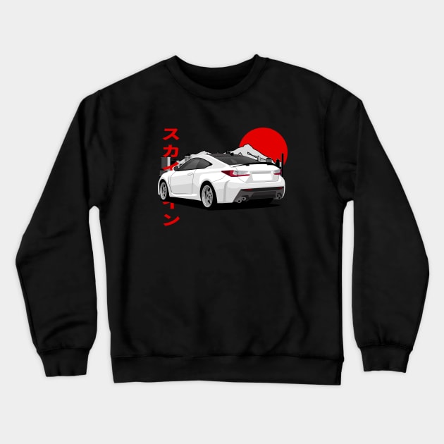 Lexus rcf JDM Style Crewneck Sweatshirt by Rebellion Store